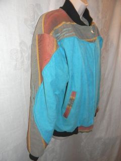 Western Jacket/ Indian Print/ Blanket look //Sz L/ Jackets By Price 