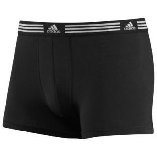 Adidas ClimaLite Athletic Stretch 2 Pack Black Boxer Brief Size [S] [M 