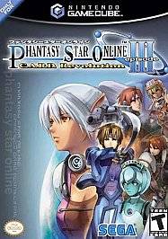 Phantasy Star Online Episode III C.A.R.D. Revolution Nintendo GameCube 