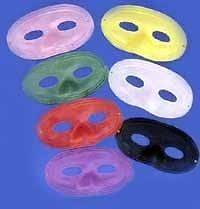 Domino Costume Fabric Mask One Dozen Pack 6569500