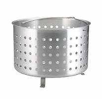   Aluminum Boiler Fryer Basket Is Ideal for boiling lobsters and clams