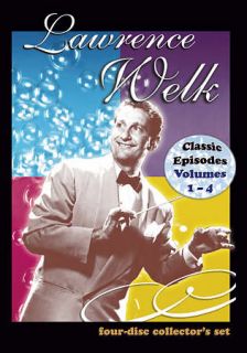 Lawrence Welk Classic Episodes, Vols. 1 4 DVD, 2012, 4 Disc Set