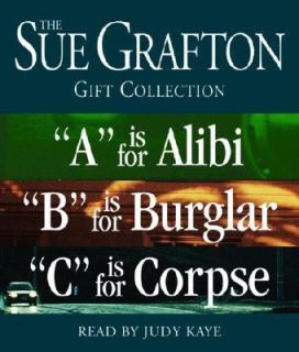 Sue Grafton ABC Gift Collection A Is for Alibi B Is for Burglar C Is 