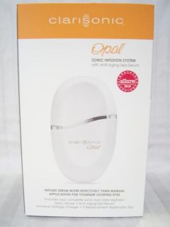 Clarisonic Opal Sonic Infusion Skin Care System w/Serum White