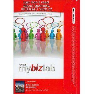 MyBizLab My Biz Lab Student Access Kit Code Card