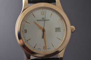 Jaeger LeCoultre Master Control Hours 18k rose gold Ref. Q1392420