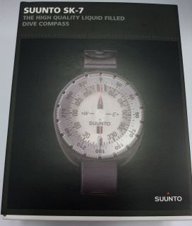 SUUNTO Sk 7 Scuba Diving Compass Wrist Watch   ZONE 3   NEW