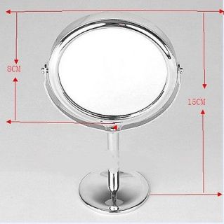   Beauty Make up Cosmetic Dual Side Normal + Magnifying Stand Mirror