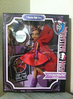   High Doll Clawdeen Wolf Little Dead Riding Hood Scarily Ever After NEW