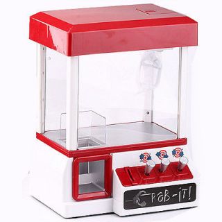 1pc Electronic Red Machine Claw Games Toys That Give Prizes K0074