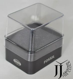 NEW FOSSIL PLASTIC TIN ORIGINAL WATCH PACKAGE BOX