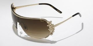 Chopard SCH801S SCH 801S 300 Sunglasses Gold w/rhinestones 99 00 125