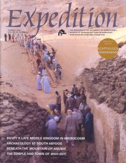 Expedition Magazine U of Penn Special Issue Egyptology Archaeology at 