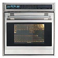 30 WOLF SINGLE ELECTRIC WALL OVEN  SO30F/S