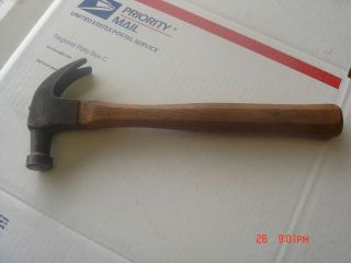 Vintage Antique Plumb Victory Carpenter Woodworking Claw Hammer Tool