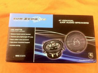   Zero Ice 4 150W Car Audio Door Speakers Classic Car MG, Ford, Mini