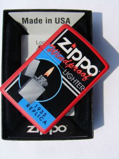 1933 Replica Sleeve Design Zippo Lighter Only 30 Made a Treasure