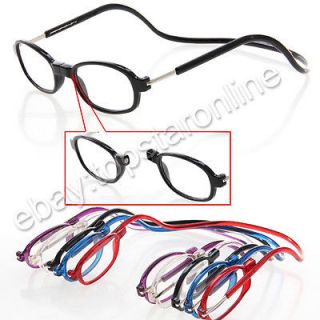 2012 New MAGNETIC POWER Round Reading Glasses +1 +1.5 +2 +2.5 +3 +3.5 