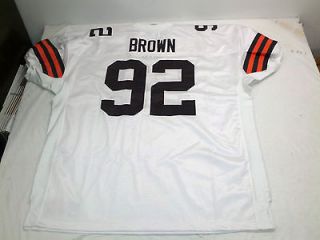  Equipment Authentic (Stitched) Jersey NWT Cleveland Browns #92 Brown