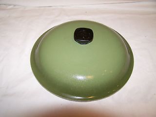 CLUB ALUMINUM COOKWARE REPLACEMENT LID ONLY AVACADO GREEN 10 Dutch 