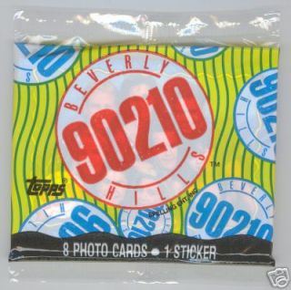 1991 Topps BEVERLY HILLS 90210 Unopened Pack