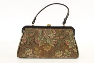 Vintage Garay Black clutch purse 9x5 __B1
