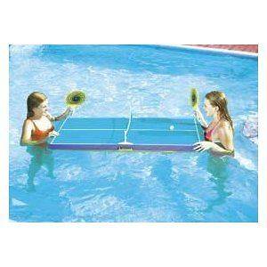 Floating Pool Pong Table New Fun Water Pools Play Outdoor Sports Games