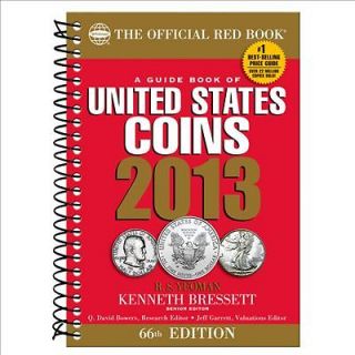 2013 RED BOOK #1 SELLING OFFICIAL PRICE GUIDE OF UNITED STATES COINS