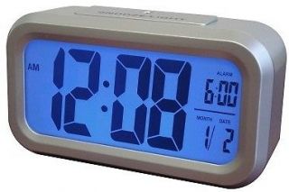   70045 Jumbo Display LCD Digital Alarm Clock with Automatic Backlight