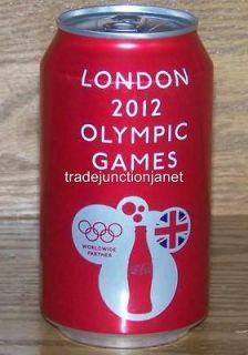LONDON 2012 OLYMPIC GAMES USA LE COCA COLA 12oz FULL CAN #6 of 6