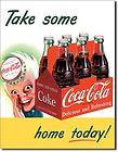 Coca Cola COKE Sprite Boy Six Pack Collectors Tin Sign