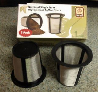 REPLACEMENT FILTER BASKETS  2# FOR KEURIG MY K CUP & OTHER SINGLE 