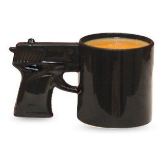 Big Mouth Toys The Gun Mug Novelty Coffee Funny Drinks Ceramic Hot 
