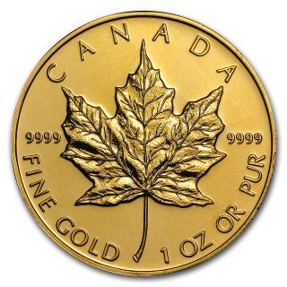 Coins & Paper Money  Bullion  Gold  Canadian Gold
