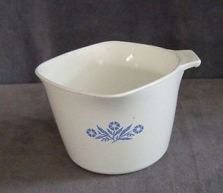Corning Ware Blue Cornflower Measuring Cup 4 cups 32 oz white made USA 