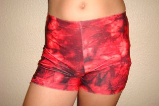 Spandex volleyball/che​er/gymnastic/d​ance animal print heart
