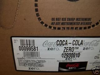 COCA COLA ZERO SODA SYRUP CONCENTRATE 5 GAL BAG N BOX