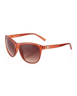 Cole Haan Cat Eye Sunglasses, Red