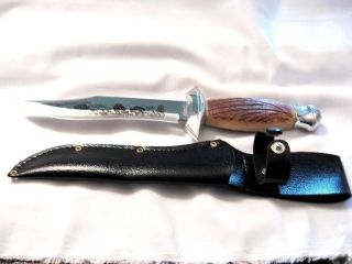 Collectable Handmade Hunting Knife 440 Stainless Steel Animal 