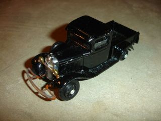 Collectible Black Diecast Eligor 1932 Ford Hobby Car Pick Up Truck 