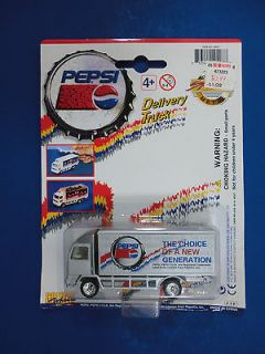 Pepsi Cola Die Cast Metal and Plastic Delivery Truck 1997 Golden Wheel 