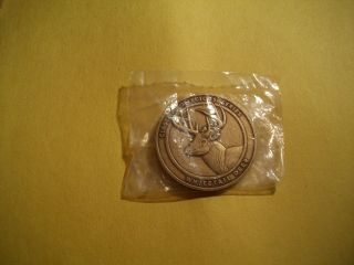 WHITETAIL DEER CLASSIC COLLECTORS SERIES COIN BUCKMASTERS~NEW SEALED 