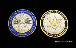 us marshal challenge coin in Challenge Coins