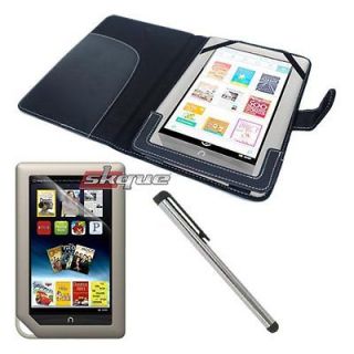 3in1 Accessory For Nook Color Tablet Leather Case Cover Screen 