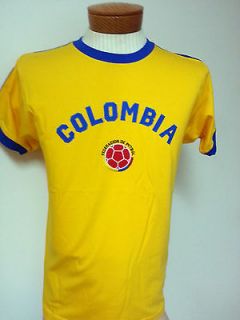 COLOMBIA JERSEY T SHIRT POLO SOCCER FUTBOL STILE UNISEX GIFT