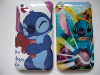 Disney Lilo & Stitch Cover Case for iPhone 3G 3GS 2pcs New Code 2
