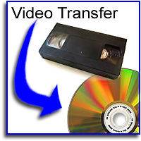 TRANSFER 10 * Video Tapes to DVD * VHS, MiniDV, Hi8 Copy Convert 