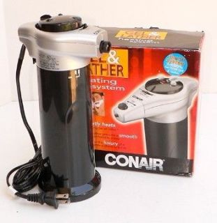 New   CONAIR Instant Hot Gel & Lather Machine HGL1 Black   NEW in Box