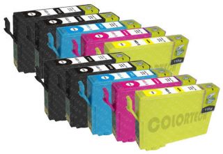 10 Compatible Printer Ink Cartridges Full Set High Capacity MI T1295