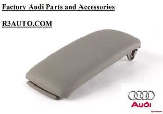   OEM New Center Console Armrest Lid   PLAT. GRAY (Fits 2007 Audi A4